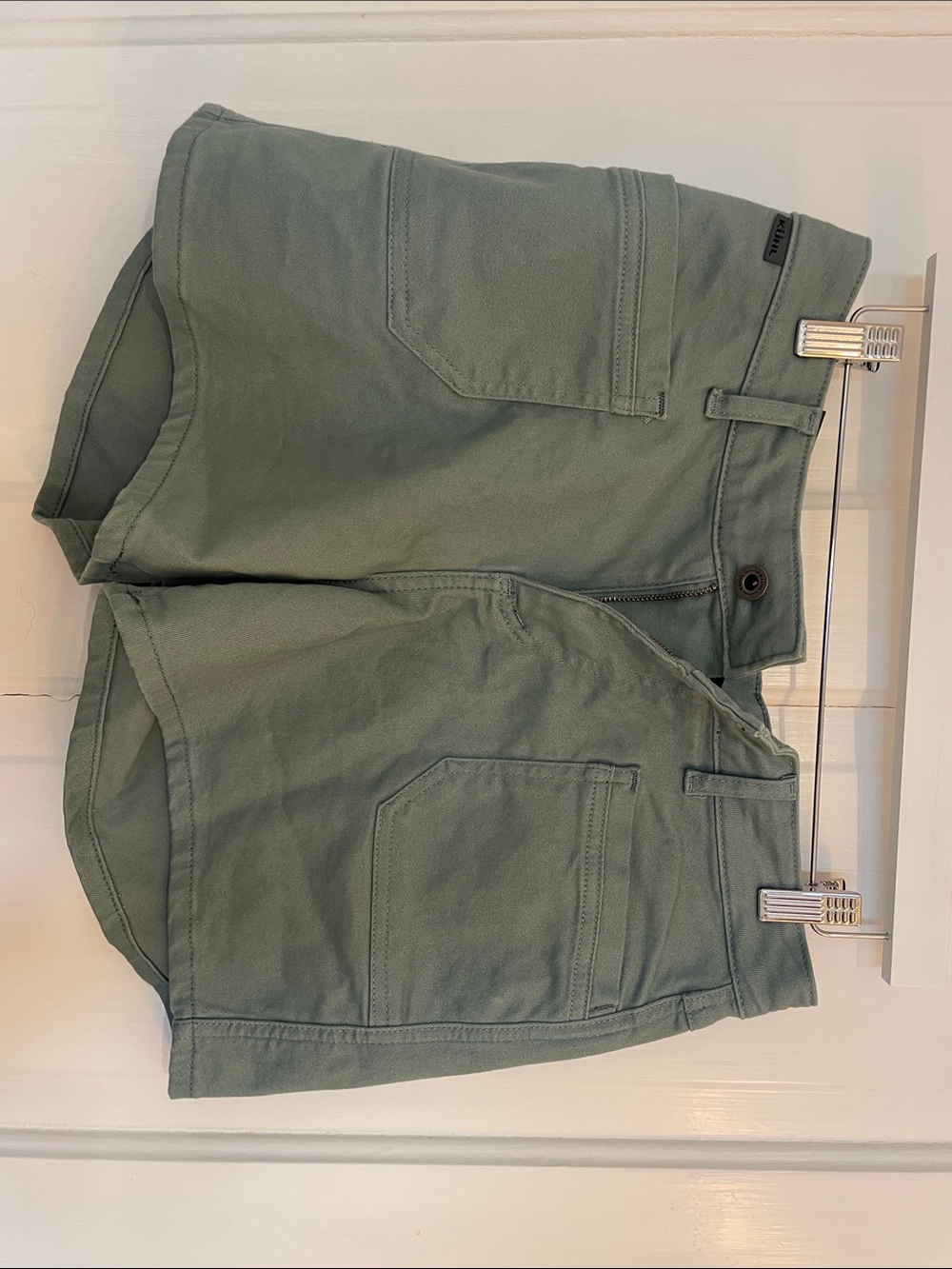NEW Kuhl Olive Green Cargo Shorts